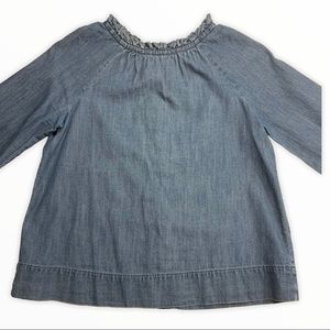 Crewcuts Chambray Blouse (Sz 10)